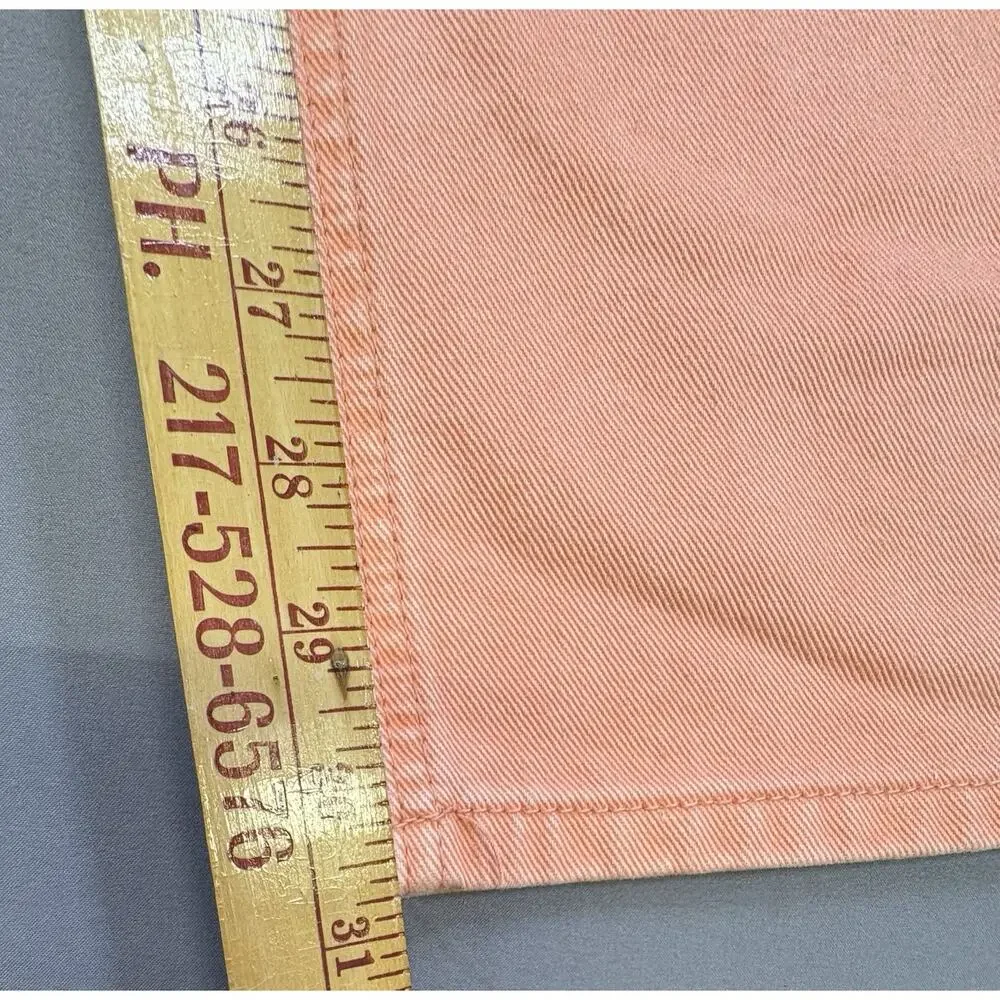 BDG Urban Outfitters Women's Low A-Wide Leg Denim Jeans Orange Size 25 - Picture 7 of 11